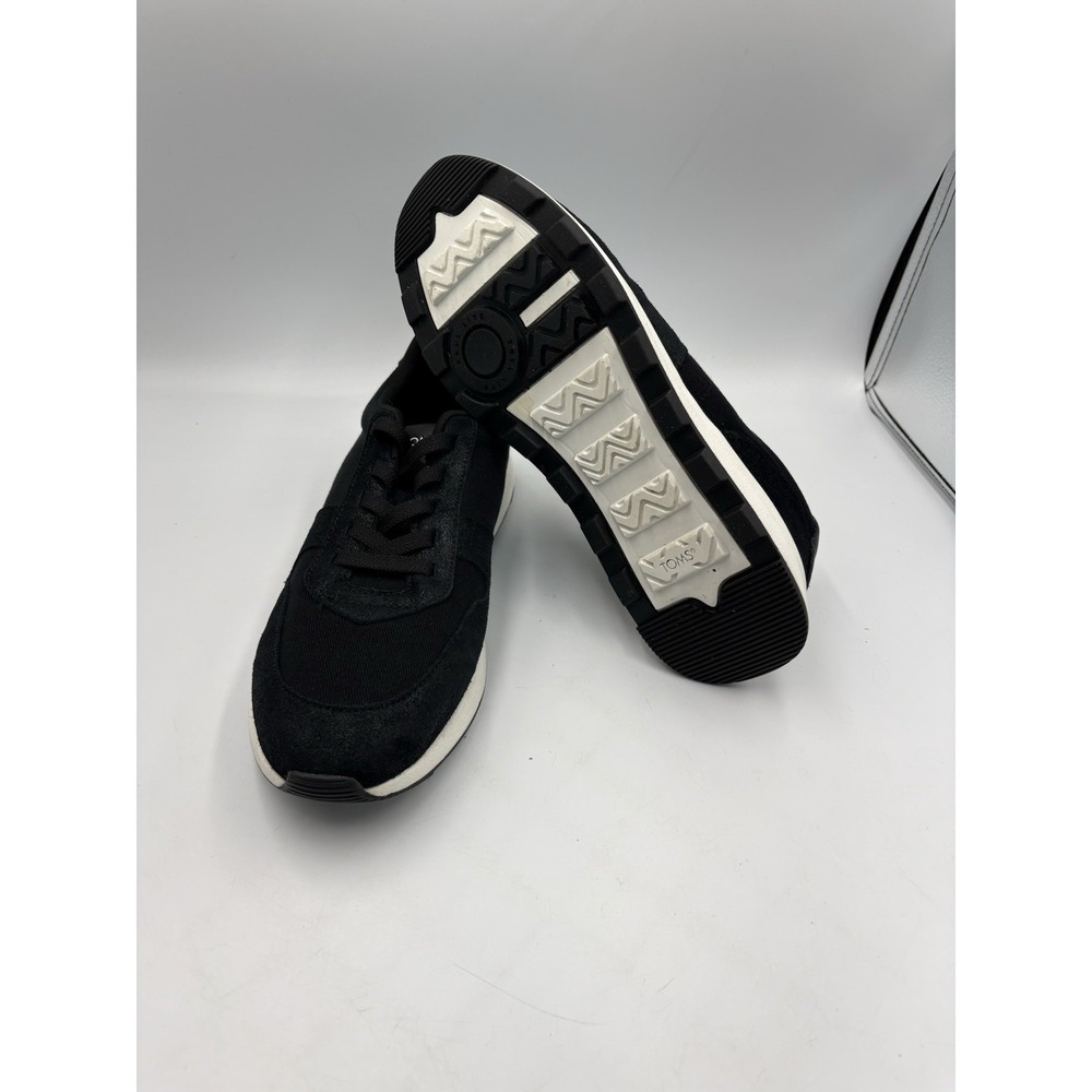 TOMS Trvl Lite Retro Black Metallic/Vintage Twill Women's Size 10 - Picture 7 of 12